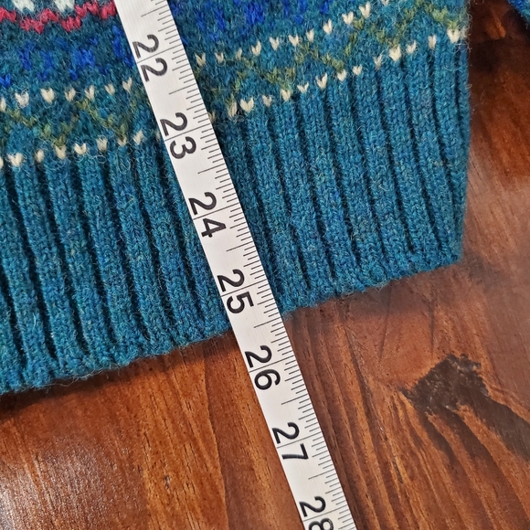 Men's Multicolor Patterned Cardigan - Picture 9 of 10